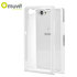 Muvit Bimat Back Case for Sony Xperia Z1 Compact - Clear / White 1