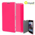 Muvit Easy Folio Leather Style Case for Sony Xperia Z1 Compact - Pink 1