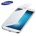 Official Samsung S-View Flip Cover & Qi Charging for Galaxy S4 - White 1