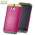 Official HTC One M8 / M8s Double Dip Hard Shell - Pink and Yellow 1