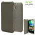 Official HTC One M8 / M8s Flip Case - Grey 1