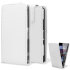 Qubits FlipCase Xperia Z1 Compact Tasche in Weiß 1