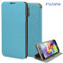 Pudini Samsung Galaxy S5 Flip and Stand Case - Blue 1