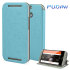 Pudini Flip and Stand HTC One M8 Case - Blue 1