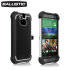 Ballistic HTC One M8 Tough Jacket Maxx Case - Black / White 1