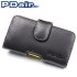 PDair Horizontal Leather Pouch Nokia Asha 210 Case - Black 1