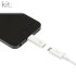 Kit: Portable Lightning to Micro USB Adapter - White 1