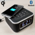 Réveil Bluetooth Recharge Sans Fil Qi Tone S1 - Noir 1