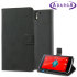 Adarga Leather-Style OnePlus One Wallet Stand Case - Black 1