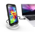 Case compatibele Galaxy S5 USB 3.0 Oplaad Dock - Wit 1