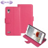 Adarga Stand and Type LG Optimus L9 Wallet Case - Pink 1