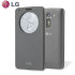 LG G3 QuickCircle Snap On Case - Metallic Black 1