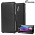 Encase Slimline Carbon Fibre Style Horizontale Flip Case - Galaxy S5 1