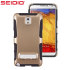 Seidio DILEX Samsung Galaxy Note 3 Case with Kickstand - Gold 1