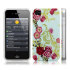 Funda rígida Call Candy para iPhone 4S / 4 - Floral 1