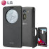 Housse QuickCircle LG G3 Chargement Qi – Noire Métallique 1