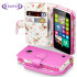 Lumia 630 / 635 Tasche im Brieftaschen Design in Pink 1