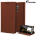 Encase LG G3 Tasche Wallet Case in Braun 1