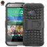 ArmourDillo HTC One Mini 2 Hybrid Protective Case - Zwart 1