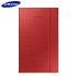 Official Samsung Galaxy Tab S 8.4 Book Cover - Glam Red 1