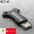Porte-Clés Charge et Synchronisation Echo Micro USB - Noir 1