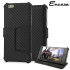Encase Carbon Fibre-Style Stand Case Stand for iPhone 6S / 6 - Black 1