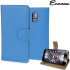 Encase  Leather-Style Samsung Galaxy S5 Mini Wallet Case - Blue 1