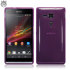 Flexishield Sony Xperia SP Case - Purple 1