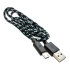Braided Fabric 1m Micro USB Cable 1