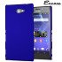 ToughGuard Sony Xperia M2 Rubberised Case - Blue 1