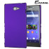 ToughGuard Sony Xperia M2 Rubberised Case - Purple 1