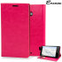 Encase Leather-Style Nokia Lumia 930 Wallet Stand Case - Hot Pink 1