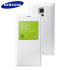 Originele Samsung Galaxy S5 Mini S-View Premium Cover Case - Metallic Wit 1