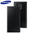 Official Samsung Galaxy S5 Mini Flip Case Cover - Metallic Black 1