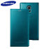 Originele Samsung Galaxy S5 Mini Flip Cover - Metallic Groen 1
