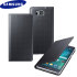 Official Samsung Galaxy Alpha Flip Cover - Black 1