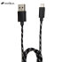 Melkco Braided Lightning Charge and Sync Cable 1M - Black 1