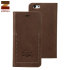 Zenus Tesoro iPhone 6S / 6 Leather Diary Case - Brown 1