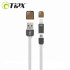 Cable Carga y Sincronización Micro USB / Lightning TipX Dual - Blanco 1