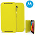 Official Motorola Moto G 2nd Gen Flip Shell Cover - Lemon Lime 1