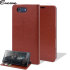 Encase Leather-Style Sony Xperia Z3 Compact Lommebok Deksel - Brun 1