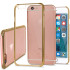 Glimmer Polycarbonate iPhone 6S / 6 Shell Case - Gold and Clear 1