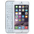 Ultra-Thin Bluetooth Wireless Sliding iPhone 6 Keyboard Case - White 1