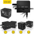 Adaptateur international Olixar 2 Ports USB - Noir 1