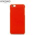 Knomo Leather Snap-on iPhone 6S Plus / 6 Plus Case - Tomato 1