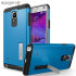 Spigen Slim Armor Case Samsung Galaxy Note 4 Hülle in Electric Blue 1