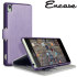 Encase Leather-Style Slim Sony Xperia Z3 Wallet Case - Purple 1