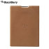 Official BlackBerry Passport Leather Flip Case - Brown 1