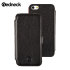 Redneck Red Line Leather iPhone 5S / 5 Book Case - Black 1