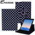Encase Leather-Style Rotating iPad Air 2 Leather Case - Black Dot 1